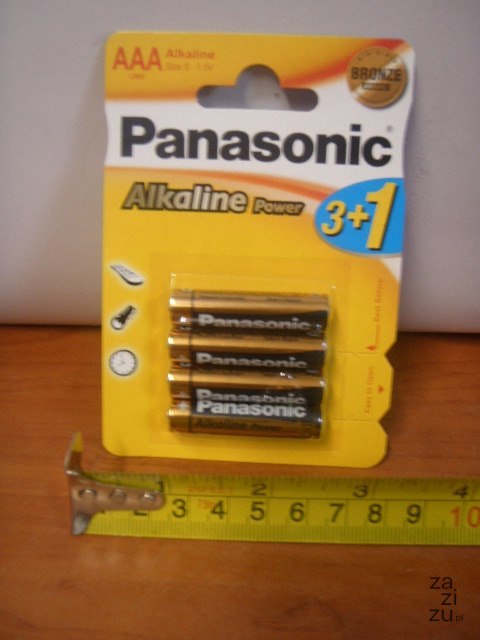 Bateria Panasonic LR03 48szt. blister alkaliczna Bateria Panasonic LR03 48szt. blister alkaliczna