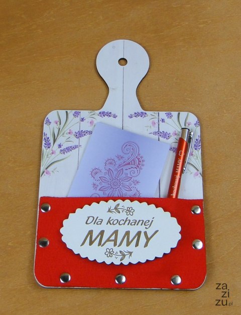 Deska z kieszonką Dla Mamy 25 x 15 cm | P1387W2 Deska z kieszonką Dla Mamy 25 x 15 cm | P1387W2