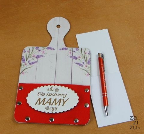 Deska z kieszonką Dla Mamy 25 x 15 cm | P1387W2 Deska z kieszonką Dla Mamy 25 x 15 cm | P1387W2
