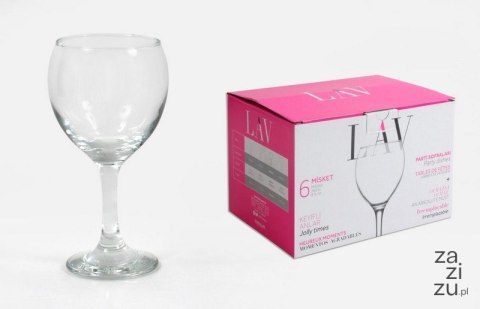 Kieliszki do wody wina 6szt. 260ml | MIS552 Kieliszki do wody wina 6szt. 260ml | MIS552