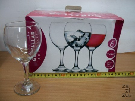 Kieliszki do wody wina 6szt. 260ml | MIS552 Kieliszki do wody wina 6szt. 260ml | MIS552