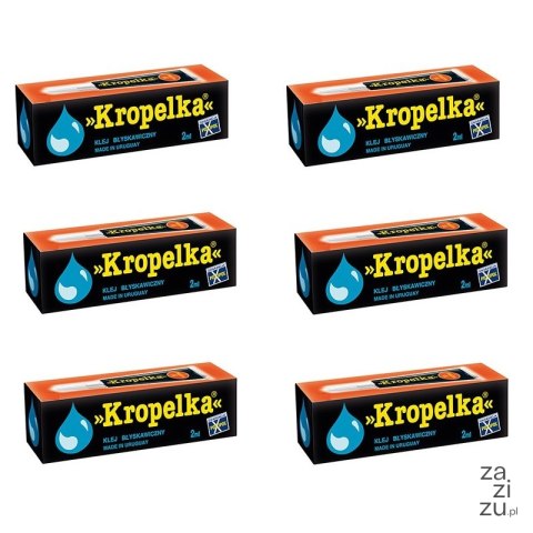 Klej kropelka 6szt. Klej kropelka 6szt.