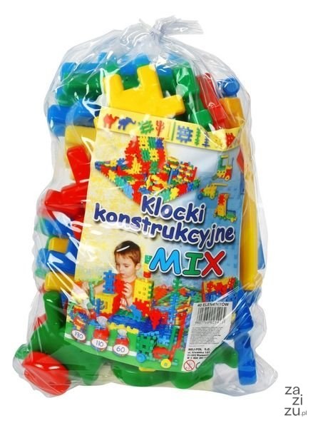 Klocki konstrukcyjne 40 elem. Klocki konstrukcyjne 40 elem.