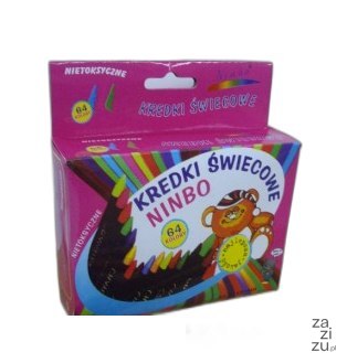 Kredki świecowe 64szt. | KS-164 Kredki świecowe 64szt. | KS-164