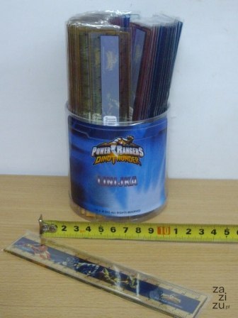 Linijka POWER RANGERS 15cm Linijka POWER RANGERS 15cm