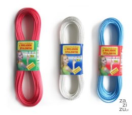 Linka do bielizny stalowa gruba 20m HERKULES