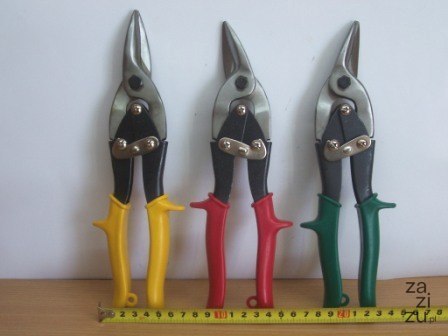 Nożyce do blachy 250mm lewe, prawe, proste zestaw 3 szt. - 635030 Nożyce do blachy 250mm lewe, prawe, proste zestaw 3 szt. - 635030