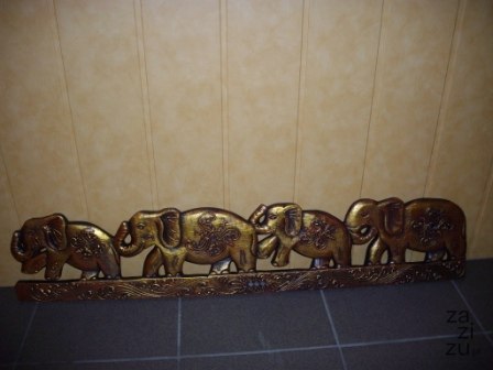 Panel ścienny - słonie 100cm MS-MIL0001A Panel ścienny - słonie 100cm MS-MIL0001A
