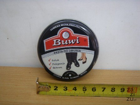 Pasta do butów BUWI 40g CZARNA Pasta do butów BUWI 40g CZARNA