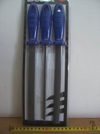 Pilniki - zdzieraki 3szt. 3x200mm profi | 730340 Pilniki - zdzieraki 3szt. 3x200mm profi | 730340