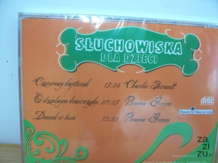 Płyta CD - bajki do słuchania Płyta CD - bajki do słuchania