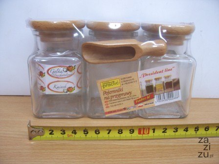 Pojemnik na przyprawy 150ml 3szt. President Line Pojemnik na przyprawy 150ml 3szt. President Line