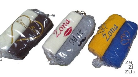 Ręczniki mąż/żona 2szt. 50x100cm Ręczniki mąż/żona 2szt. 50x100cm