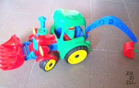 Traktor koparka duża do piasku Traktor koparka duża do piasku