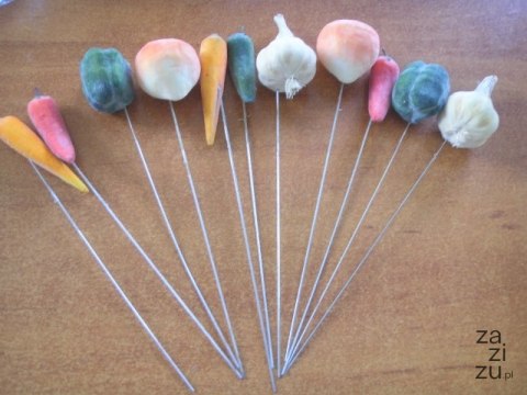 Warzywa ozdobne na piku 12szt. | 228f Warzywa ozdobne na piku 12szt. | 228f