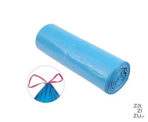 Worki na śmieci z taśmą ściągającą 60l a'10 Worki na śmieci z taśmą ściągającą 60l a'10