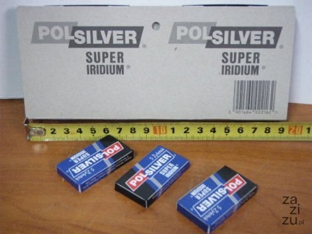 Żyletki (20x5szt) 100szt POLSILVER super iridium Żyletki (20x5szt) 100szt POLSILVER super iridium