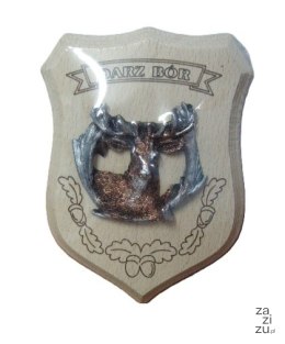 Deska frezowana herb jeleń 