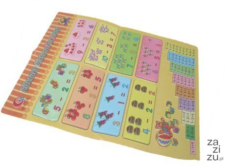 Edukacyjna plansza matematyczna | GR-232H Edukacyjna plansza matematyczna | GR-232H