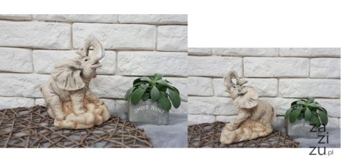 Figurka słoń mały kolor 18cm | 8033 Figurka słoń mały kolor 18cm | 8033