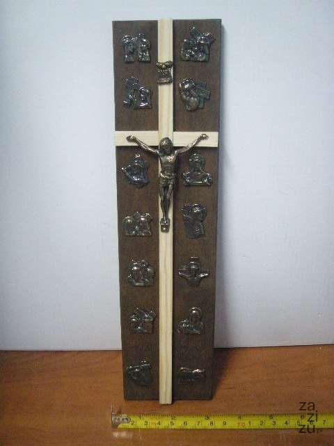 Krzyż - droga krzyżowa 30cm 6409 Krzyż - droga krzyżowa 30cm 6409