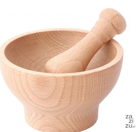 Moździerz drewniany Moździerz drewniany