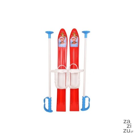 Narty dziecięce 60cm + kijki Narty dziecięce 60cm + kijki