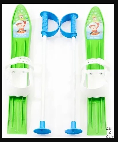 Narty dziecięce 60cm + kijki Narty dziecięce 60cm + kijki