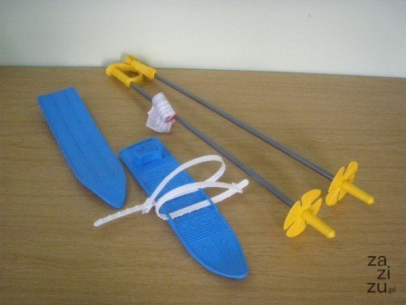 Narty + kijki 40cm Narty + kijki 40cm