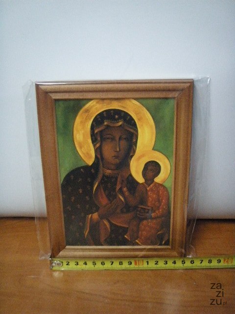 Obraz w drewnianej ramie 13/18 - religijny Obraz w drewnianej ramie 13/18 - religijny