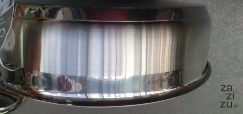 Patelnia rondel stal z pokrywką grube dno 24cm 2,8l CONSUS | 007M Patelnia rondel stal z pokrywką grube dno 24cm 2,8l CONSUS | 007M