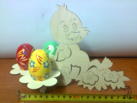 Podstawka pod 3 jajka kaczka 18 cm. Podstawka pod 3 jajka kaczka 18 cm.