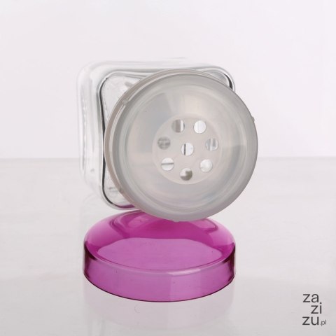 Pojemnik szklany na przyprawy posypywaczka 120 ml 8895 Pojemnik szklany na przyprawy posypywaczka 120 ml 8895