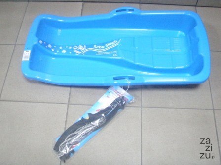 Sanki plastik + hamulec i sznurek KAROL Sanki plastik + hamulec i sznurek KAROL