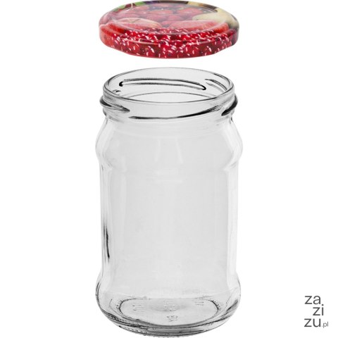 Słoiki z nakrętką kolor 6szt. 300ml | 132305 Słoiki z nakrętką kolor 6szt. 300ml | 132305