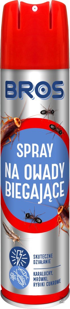 Spray na owady biegające 300ml BROS Spray na owady biegające 300ml BROS