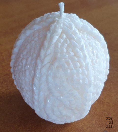 Świeca kula WOOL fi-85 Świeca kula WOOL fi-85