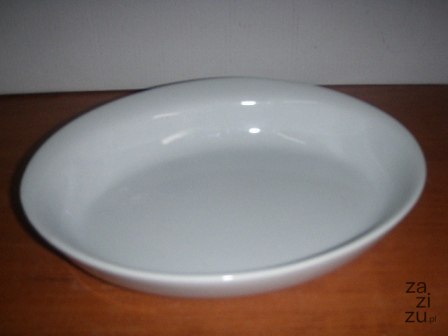 Talerz owal 15x19 biała porcelana YTH001125 Talerz owal 15x19 biała porcelana YTH001125
