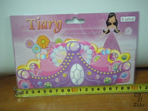 Tiary korony papierowe 6szt. | 66-21, 66-22 Tiary korony papierowe 6szt. | 66-21, 66-22