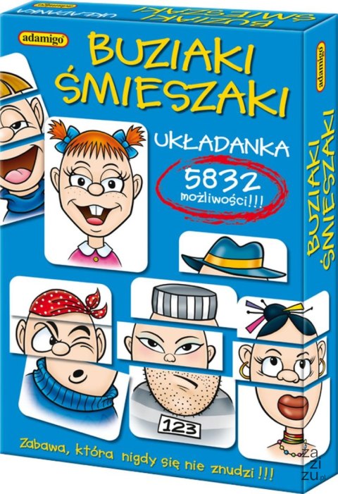 Układanka buziaki śmieszaki Układanka buziaki śmieszaki