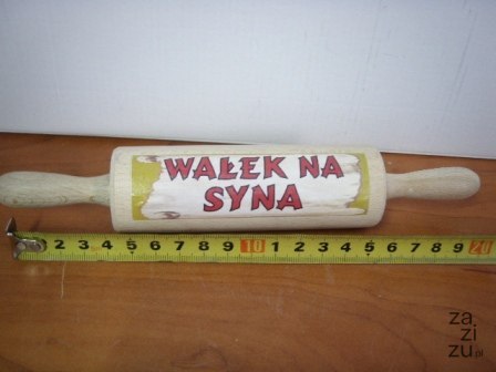 Wałek mały - humor 21 cm. Wałek mały - humor 21 cm.