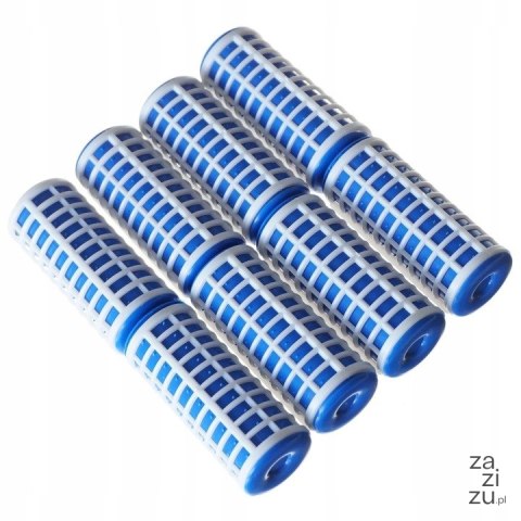 Wałki do włosów termoloki grube 8 szt Wałki do włosów termoloki grube 8 szt