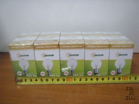 Żarówka 10szt. E14 kulka 40W Żarówka 10szt. E14 kulka 40W