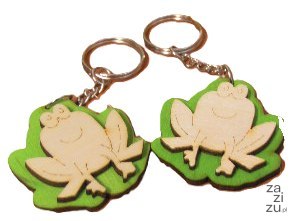 Brelok 5szt. żaba 5 cm /7951 Brelok 5szt. żaba 5 cm /7951