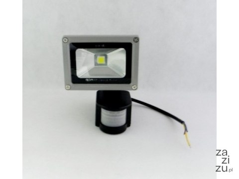 Lampa halogenowa led 10W z sensorem ruchu NQ0911 Lampa halogenowa led 10W z sensorem ruchu NQ0911