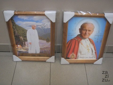Obraz 30x40 ŚWIETY JAN PAWEŁ II Obraz 30x40 ŚWIETY JAN PAWEŁ II