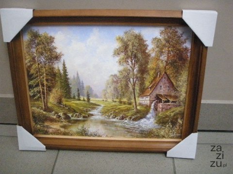 Obraz w drewnianej ramie 30x40 pejzaże 6055 Obraz w drewnianej ramie 30x40 pejzaże 6055