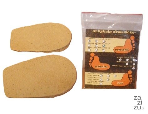 Podpiętki korek / skóra 100-102 Podpiętki korek / skóra 100-102