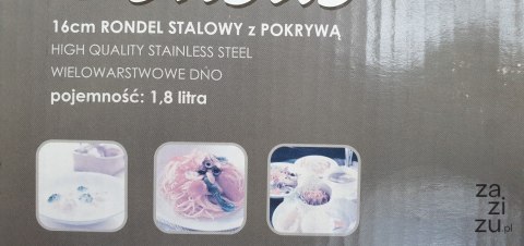 Rondel stalowy 1,8l wysoki z podziałką Consus Rondel stalowy 1,8l wysoki z podziałką Consus