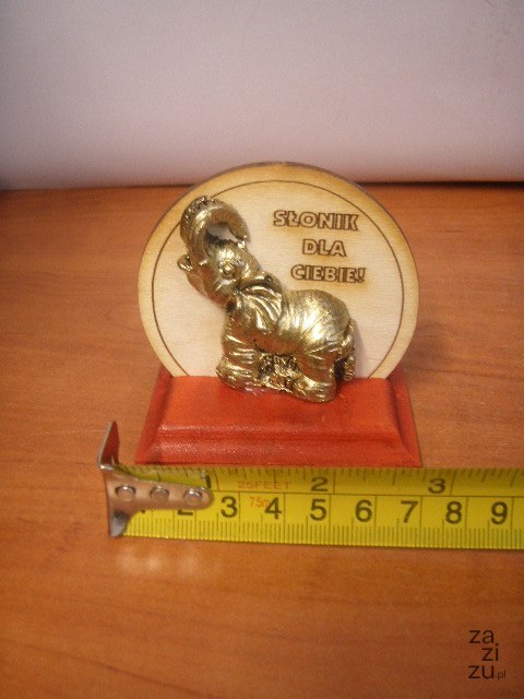 Słoń dla ciebie sklejka 7.5x8 cm Słoń dla ciebie sklejka 7.5x8 cm